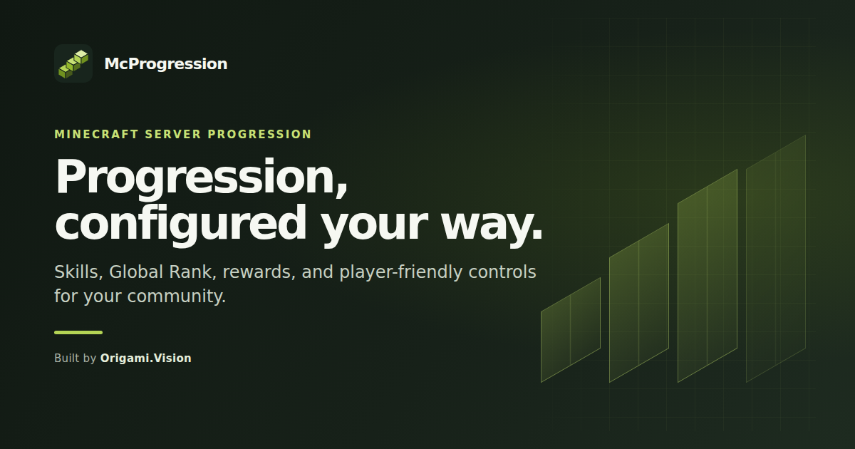 McProgression: progression, configured your way